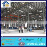Prefabricated Metal Frame Industrial Shed Steel Structure Workshop