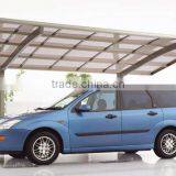 Single Slope Aluminum Polycarbonate Modern Carport thumbnail-5