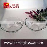 2016 Wholesale Hight White Glass Bowl ,Soccer Shaped Salad Glass Bowl, thumbnail-4