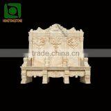 Natural Stone Benches With Big Backrest thumbnail-1