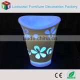 Illuminated Flashing Color Change PE Plastic LED Ice Bucket thumbnail-3
