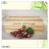 Solid Lock Font Engraved Valued Wine Case Box thumbnail-1