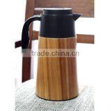 Authentic Natural Bamboo Insulation Pot Cute Design Wooden Mug Popular Wooden Tea Cup thumbnail-2