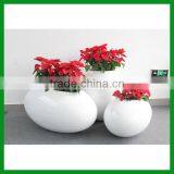FO-326 Modern Style Fiberglass Flower Pots Set thumbnail-1