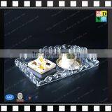 Clear Acrylic Food Serving Tray, Custom PMMA Food Serving Plate From China Manufacturer thumbnail-4