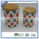 Eco-friendly Feature Canister With Bamboo Lid thumbnail-6