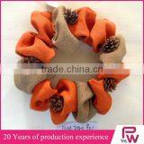 Christmas Wall Hanging Decorations Decorative Burlap Christmas Wreath for Christmas Market thumbnail-6