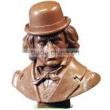 Famous Musician Beethoven Bust Bronze Statue for Music Theatre thumbnail-2