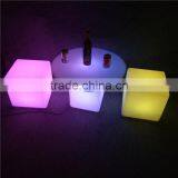 New Model Furniture Living Room Event Bar Furniture LED Glowing Table and Cube Chair thumbnail-2