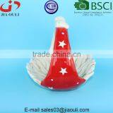 Christmas Decorations Ceramic Santa Claus Basketfor Candy thumbnail-5