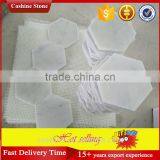 Polished White Carrara Marble Coasters Hexagon Tiles thumbnail-1