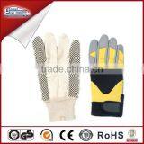 Men's 8OZ Cotton With PVC Dotted Glove thumbnail-1