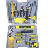 LB-324 22pcs Yellow Handle Hand Tool Set Tool Kit in Plastic Case