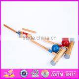 2016 New Fashion Children 6 Group of Wooden Croquet Set W01A164 thumbnail-4