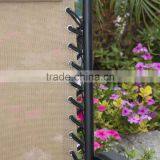 2 Pack Garden Teslin Pool Tan Folding Zero Gravity Lounge Chair thumbnail-6