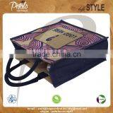 PP Laminated Jute Tote Bag With Padded Rope Handle thumbnail-4