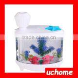 UCHOME Creative Desktop Micro Landscape Aquarium Lighting Household USB Ultrasonic Atomizing Air Humidifier thumbnail-4