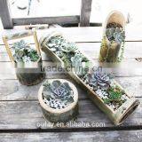 Long Polishing Bamboo Material Decoration Craft Bamboo Vase thumbnail-6