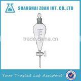 Labratory Glassware Graduated Glass Pear Shaped Separatory Funnel, Glass Stopcock thumbnail-1