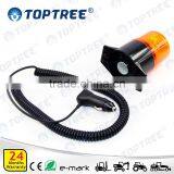 Toptree LED Mini Beacon Light Magnetic Revolving Warning Lights Amber Waterproof thumbnail-1