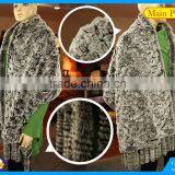 High Quality Knitted Rex-Rabbit Scarf thumbnail-3