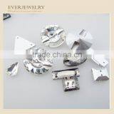 Sew on Rhinestone Crystal Rectangle With Two Holes thumbnail-1