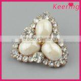 Hotsale Metal Rhinestone Pearl Button for Bulk WBK-1488 thumbnail-1