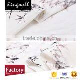 Factory Direct White Silk Linen Blend Fabric for Custom Digital Print thumbnail-4