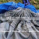 High Quality 2person Folding Outdoor Parachute Nylon Hammock thumbnail-6