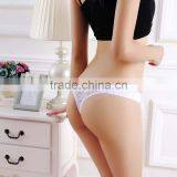 Stock Lace Bowknot Transparent Sey Panties Women Underwear Thongs Bragas Everyday Daily Underwear Women Briefs String G String T thumbnail-3