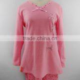 Best Selling 2015 China Embroidered Fat Wholesale Fashion Women Pajamas thumbnail-1
