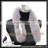 CX-S-84D Wholesale Cute Scarf/ Ladies Genuine Fashion Real Fox Fur Scarf thumbnail-5