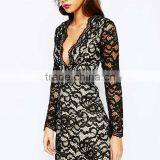 China Clothing Factory New Customize Fashion Ladies Dress Sexy Ladies Dress thumbnail-4