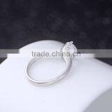 Hotsale Inspiratioanl Jewelry Classical Wedding Bands S925 Silver CZ Rings thumbnail-4