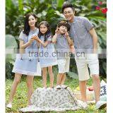 2017 Latest Family Matching Clothing Stripe t Shirt Family Set Clothes thumbnail-2