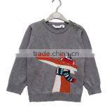 Hot Baby Boys Fox Design Motif Knit Animal Sweater thumbnail-1