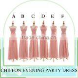 Hot Sale New Fashion Custom Sleeveless Sexy Maxi Chiffon Evening Party Dress thumbnail-4