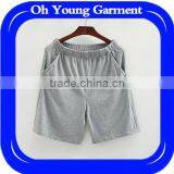 Hot Sale Men Plain Black Jogger Pants Custom Drawstring Shorts Gym Shorts Fitness Mma Shorts Online Shopping thumbnail-1