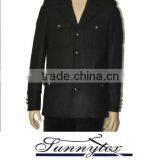 Convertible Collar Warmer Wool Jacket thumbnail-1