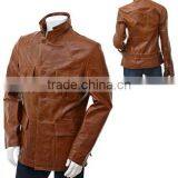 High Quality Mens Leather Coat thumbnail-1