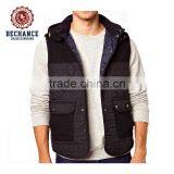 Sleeveless Jacket With Hood for Men thumbnail-1