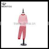 Wholesale Monogrammed Stripe Valentines Pajamas thumbnail-2