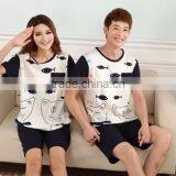 2015 Wholesale Summer Cotton Pajamas Couple thumbnail-3