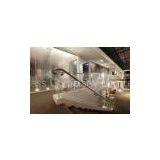 Transparent Staircase Glass Panels / Optic White Glass , 10mm Thickness thumbnail-1