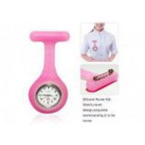 Effective Infection Control 1 ATM or 3 ATM Water Resistant Pink Nurse Fob Watch