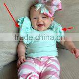 2016 Hot Fashion Mutil Ruffle Pearl Dresses Fall Winter Wear Cotton Newborn Baby Girl Gown thumbnail-4