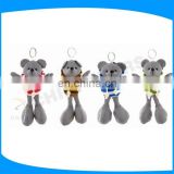 Reflective hang piece or stuffed bear toys for gift