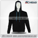 wholesale black plain pullover hoodies with high quality hoodies