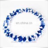Blue Hawaiian Flower Lei Wedding Flower Garlands Flower Strings Decoration thumbnail-1