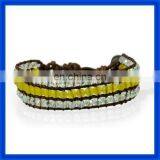 2014 Latest Men's And Women Wrap Bracelet TPCL114 From China Best Factory thumbnail-1